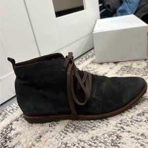 Elegant Black Suede Women's Shoes